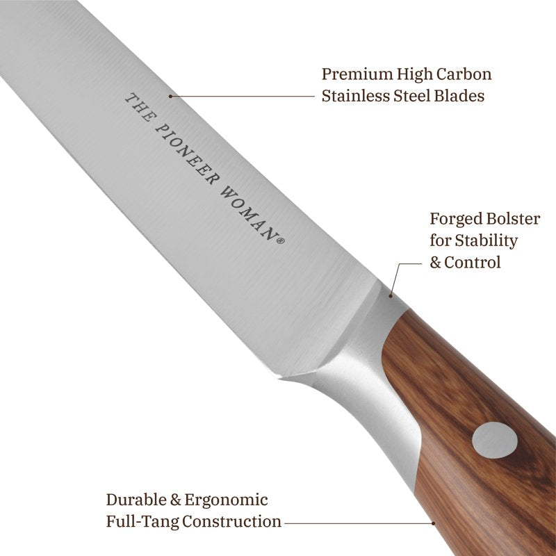 Stainless Steel Carving Set - 2-Piece Knife & Fork
