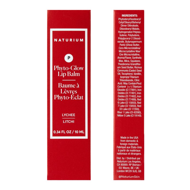Phyto-Glow Hydrating Lip Balm - Sheer Glossy Tint & Nourishing Treatment