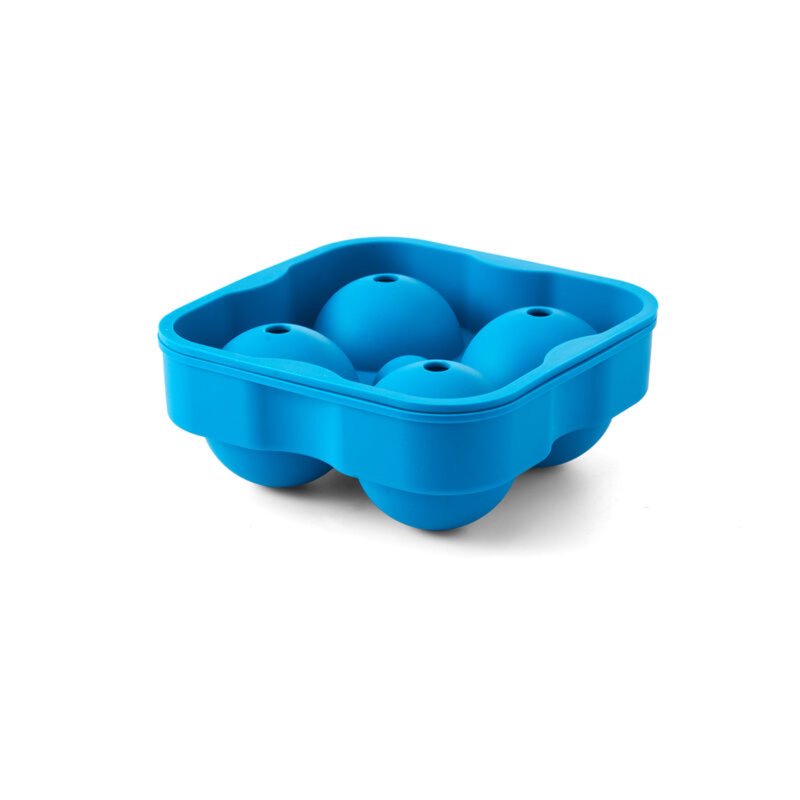 Large Silicone Ice Sphere Mold - Makes 4 Slow-Melting Spheres