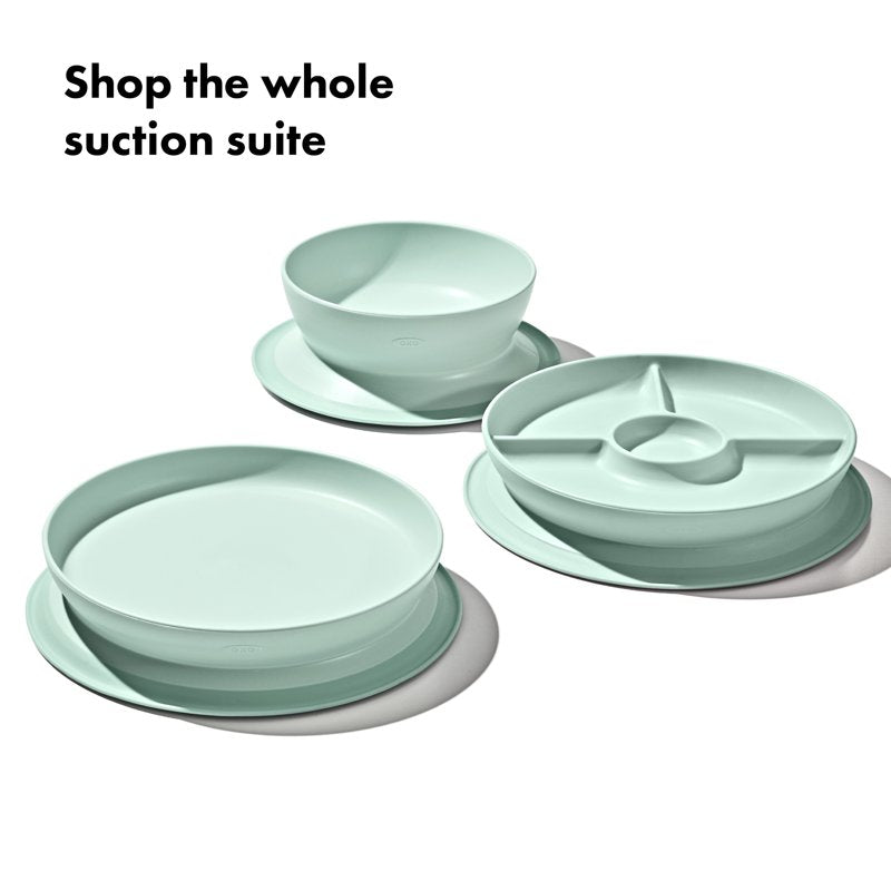 Suction Divided Plate for Baby & Toddler - Opal