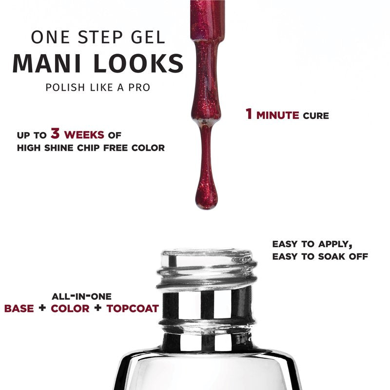 Magnetic Cat-Eye Gel Nail Polish - Purple - 0.5 fl oz with Magnet Tool