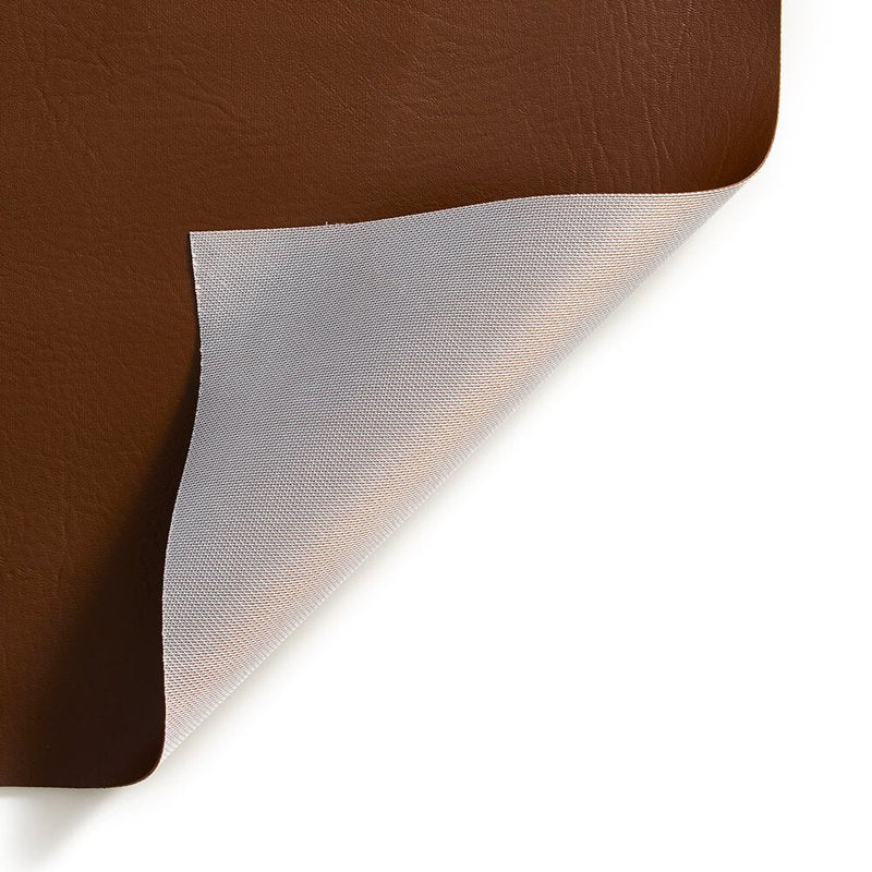 Ottertex 54-Inch Vinyl Faux Leather Fabric - Brown, Waterproof & Durable