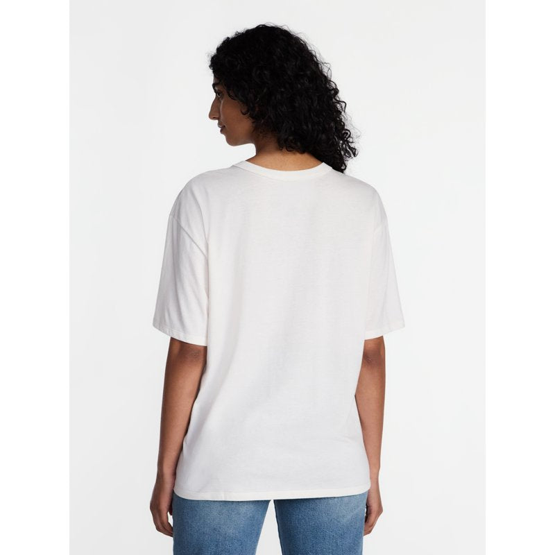 Peanuts Women's Halloween Graphic Oversized T-Shirt - Vanilla XXS
