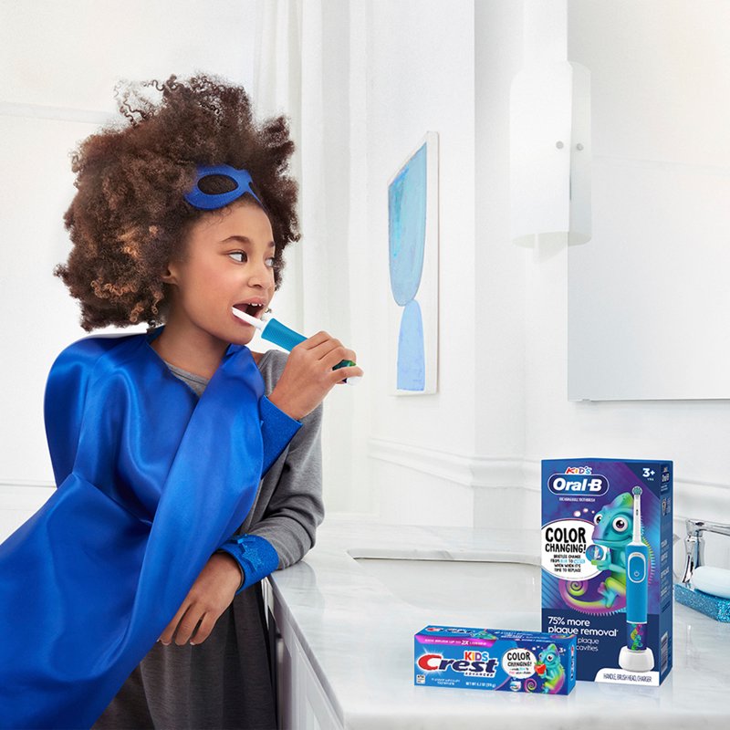 Advanced Kids Fluoride Toothpaste - Color Changing Strawberry - 4.2 oz