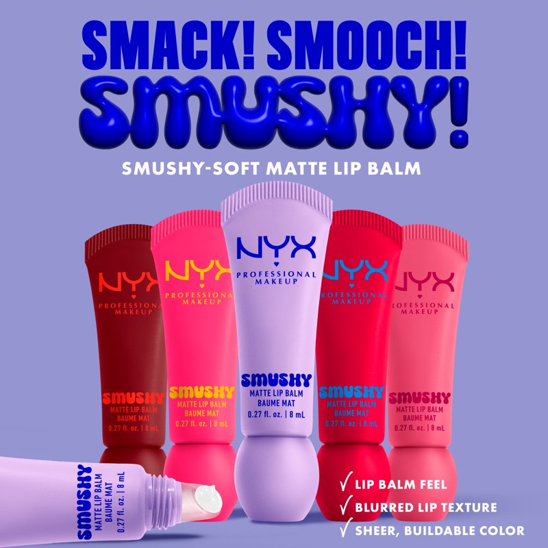 Matte Lip Balm - Vegan Hydrating Tinted Lip Treatment with Ceramides