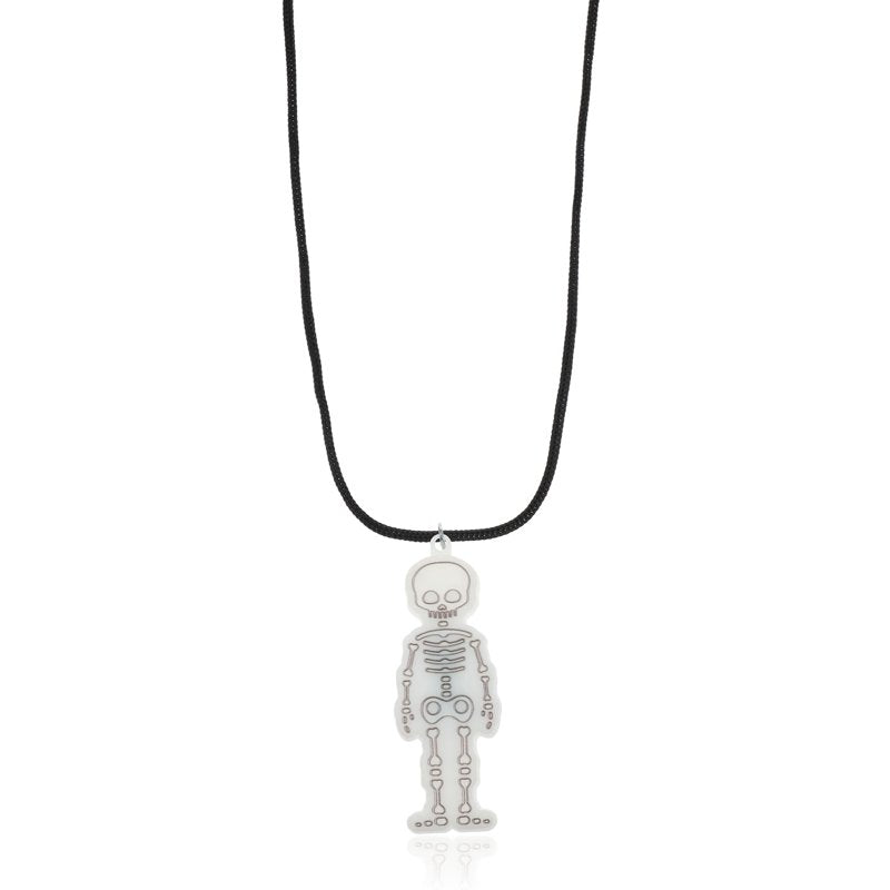 Skeleton Light-Up Pendant Necklace for Halloween - Variation of Skeleton