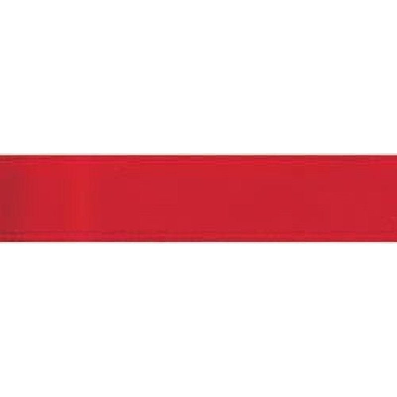 (3 Pack) Offray Red Polyester Ribbon 3.25 x 0.37 Inches - Craft & Decor Trim