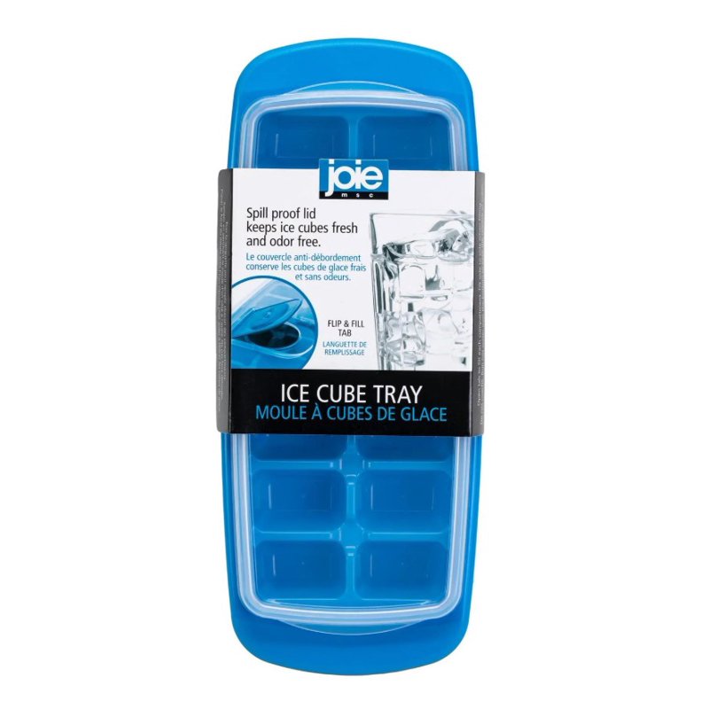 Covered Ice Cube Tray - Fresh, Clean, Spill-Free Ice