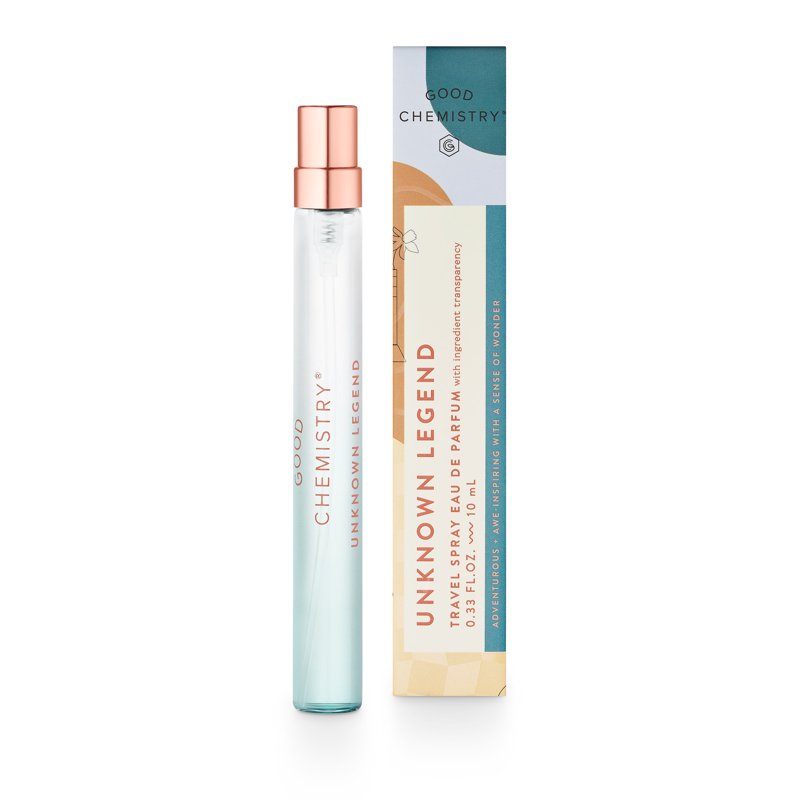 Unknown Legend Eau de Parfum Travel Spray - Eucalyptus & Charcoal Santal