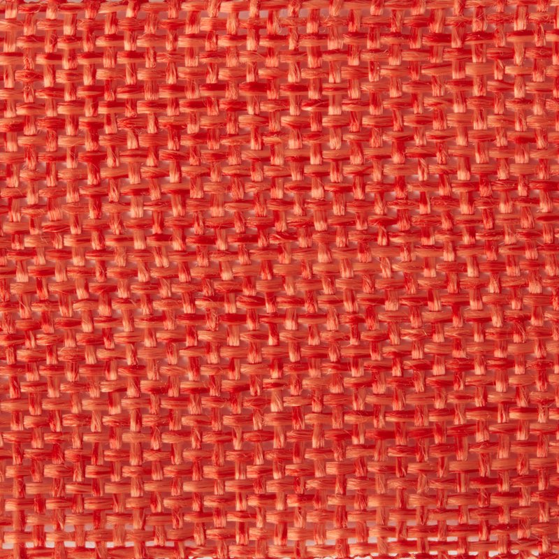 (3 Pack) Burlap Woven Ribbon - Torrid Orange 1.5 Inch Wide, 9 Feet Craft Trim