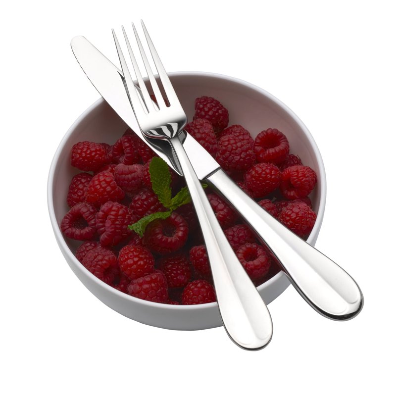 18/10 Stainless Steel 45-Piece Flatware Set - Service for 8
