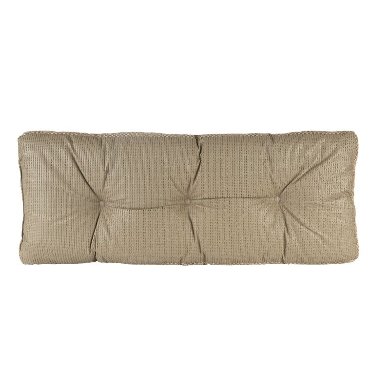 Non-Slip Bench Cushion 36" - Durable Upholstery, Tan