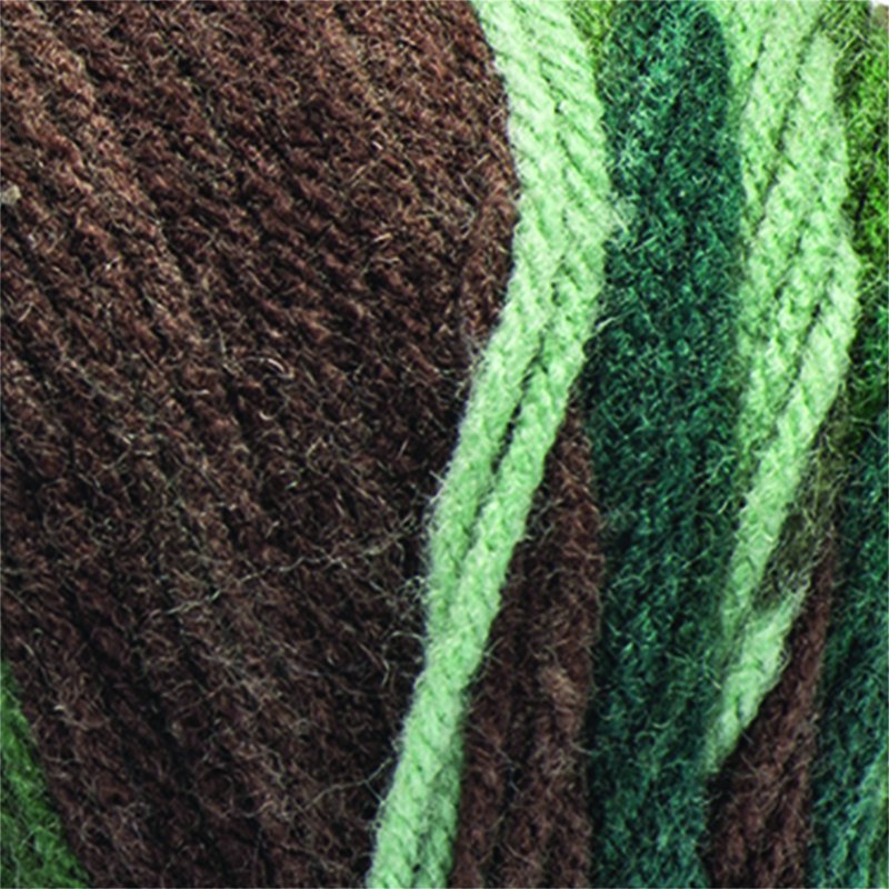 Red Heart Super Saver Worsted Acrylic Yarn Forest - 5oz/142g, 260yd, Variation of THIS listing