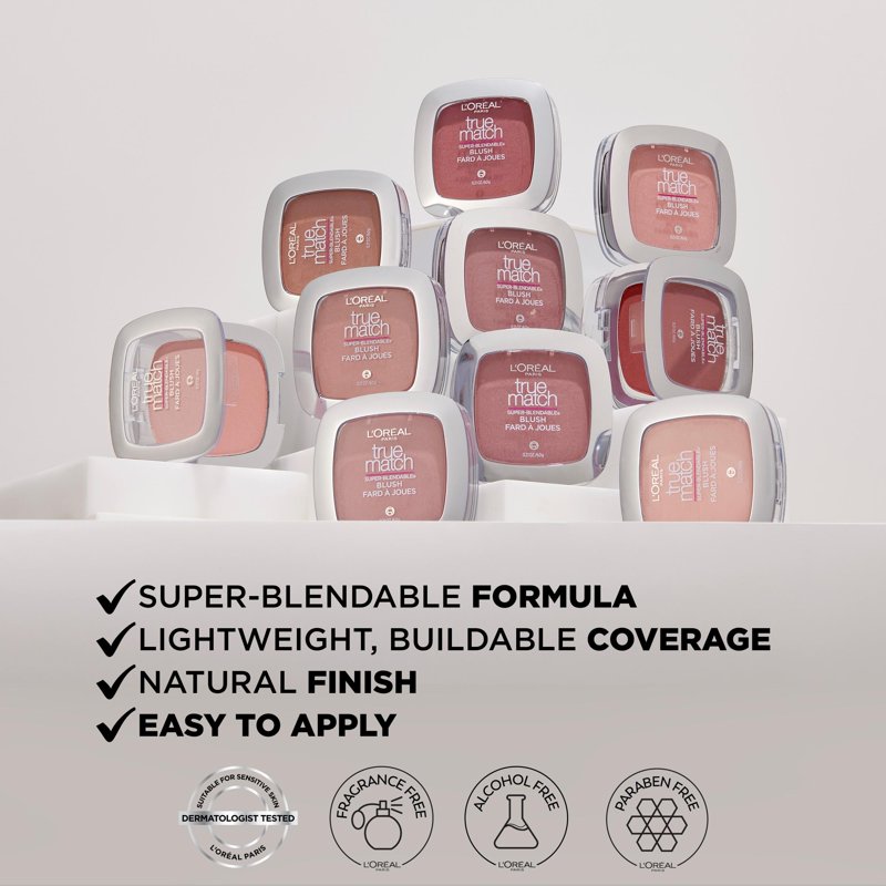 Super Blendable Powder Blush for Natural Radiant Finish