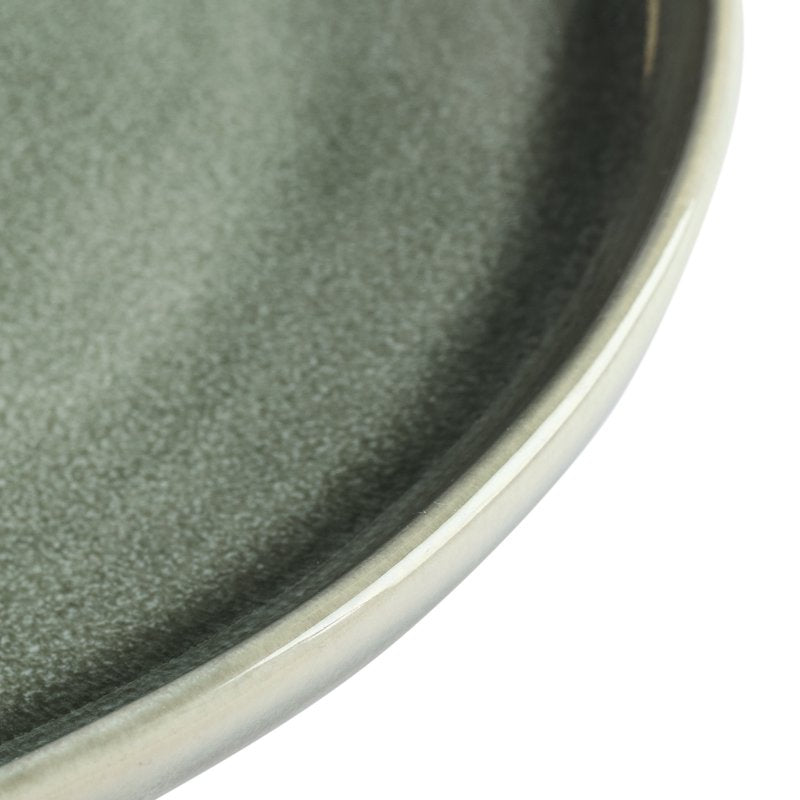 Brooks Stoneware Dinner Plate - 10.25 Inch, Green