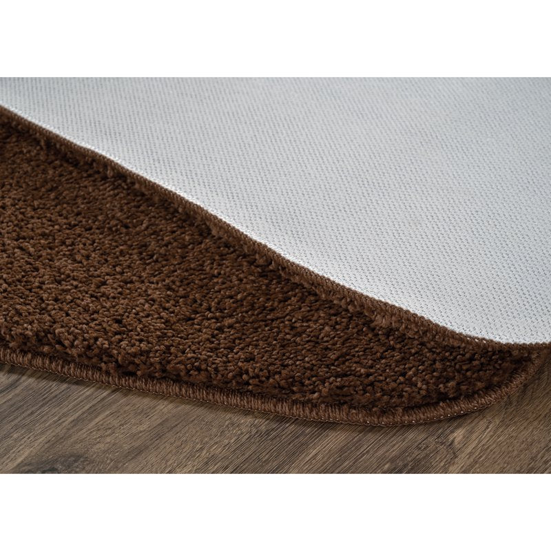 Rectangle Garland Sedona Washable Bathroom Rug 21x34 Cinnamon
