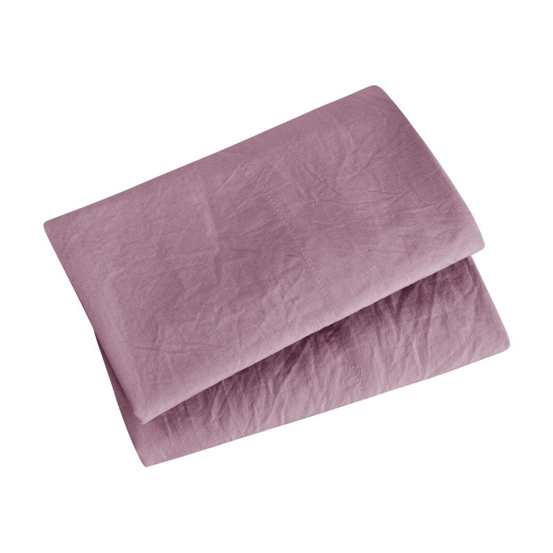 Microfiber Pillowcase Set - Lilac Bloom King, 2 Piece, Ultra Soft & Breathable