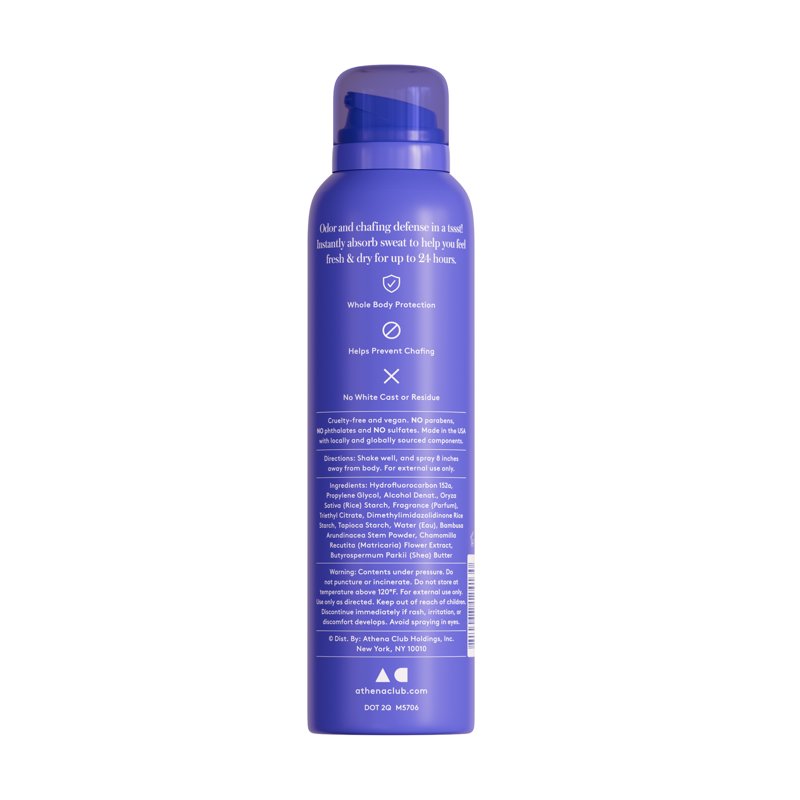 Full Body Deodorant Spray, Aluminum-Free 24-Hour Odor Protection