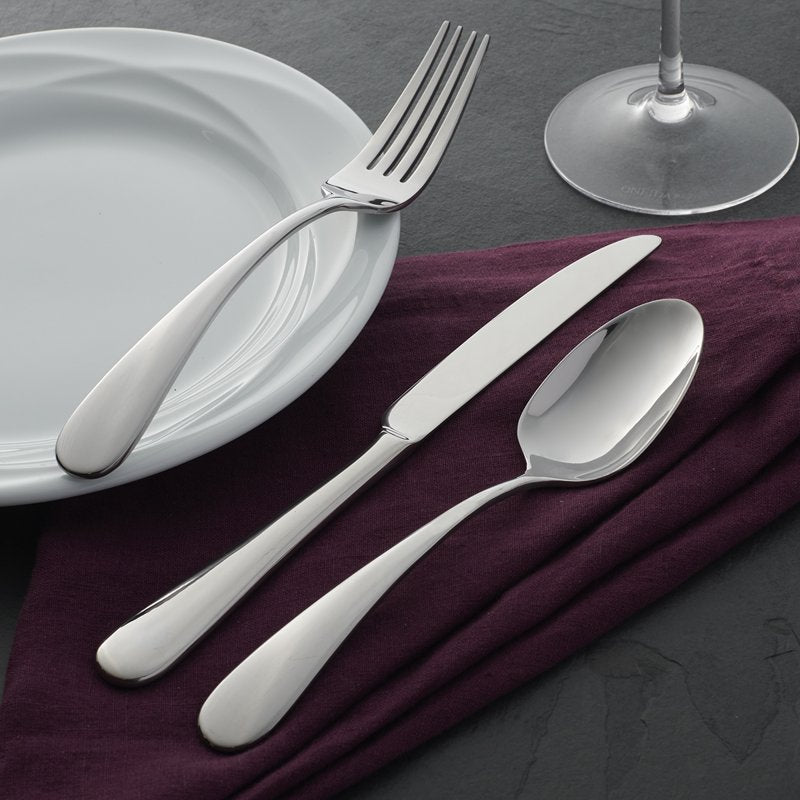 40-Piece Stainless Steel Flatware Set with Caddy - Service for 8