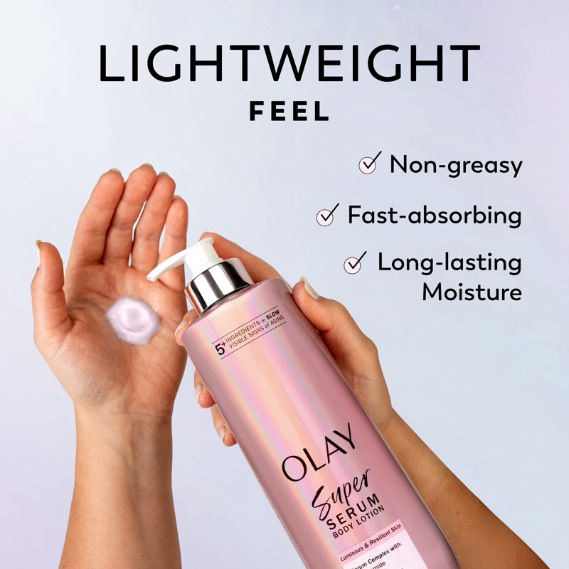 Super Serum Body Lotion for Dry Skin - 5-in-1 Anti-Aging Moisturizer
