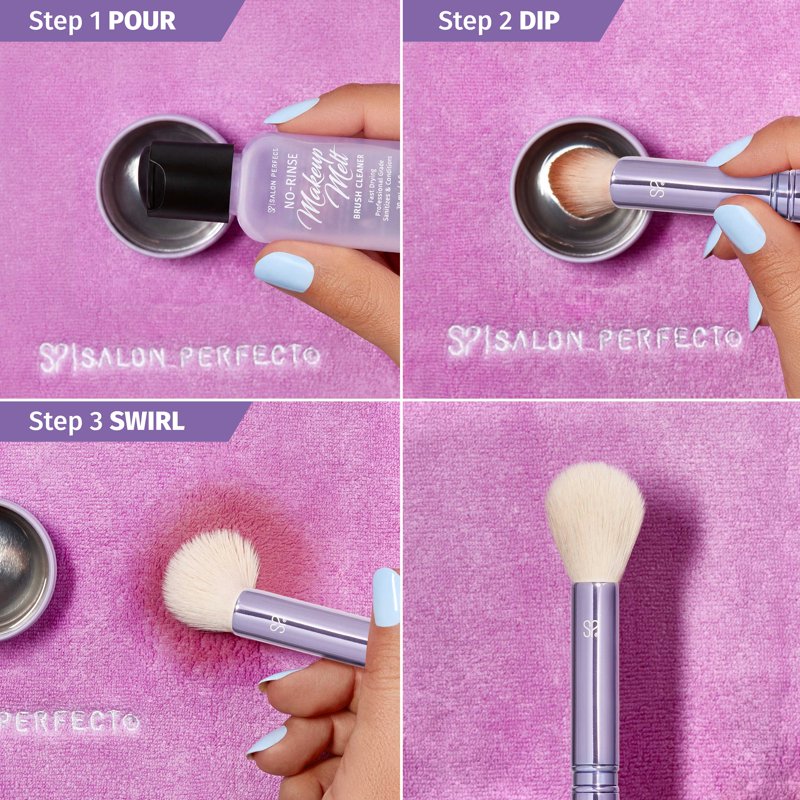 Makeup Brush Cleaning Starter Kit - Includes Makeup Melt, Tin & Towel