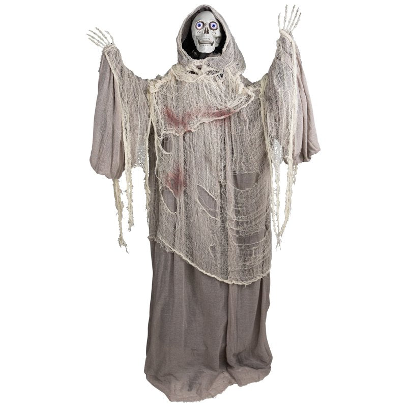Lighted Animated Halloween Master of Death Decoration - 65 Inches