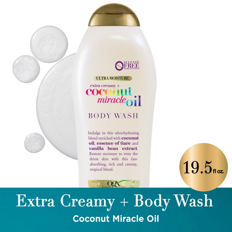 Ultra Moisture Body Wash with Coconut Oil - 19.5 fl. oz