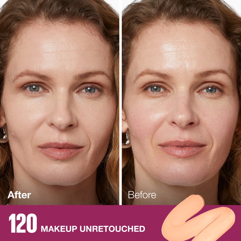 Anti-Aging Eraser Foundation with SPF 18 and Sponge Applicator