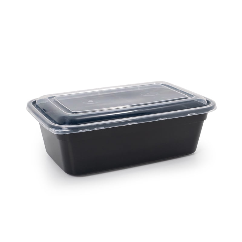 3-Cup Meal Prep Containers Set - 10 Piece with Lids