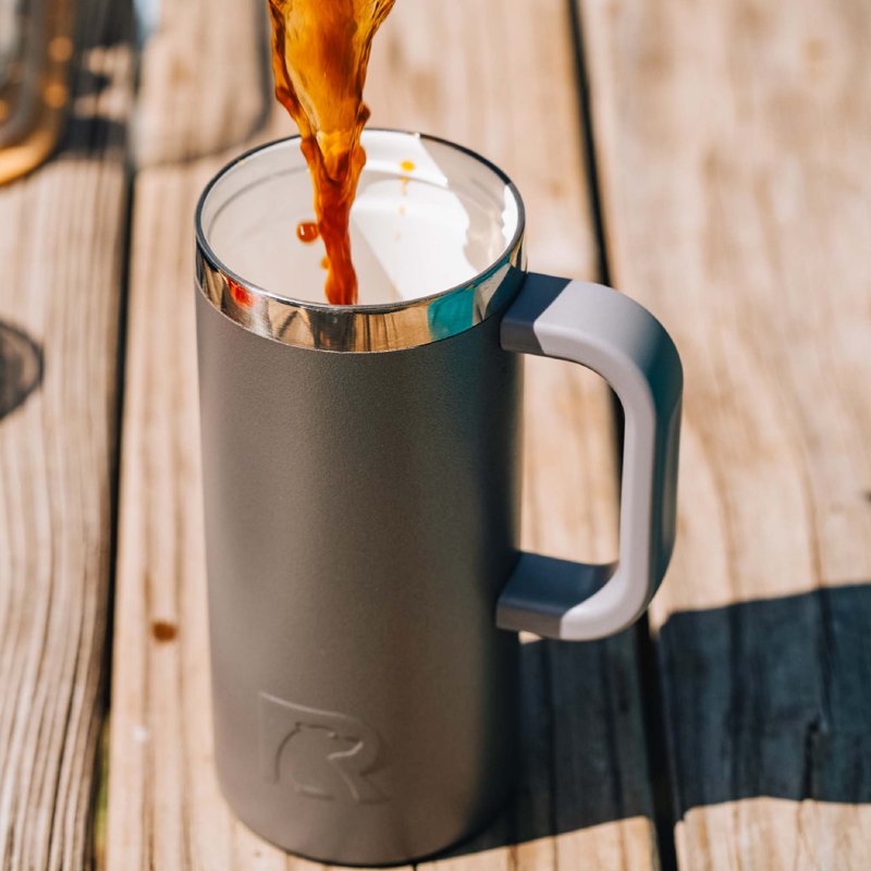 20 oz Insulated Travel Mug with Leak-Resistant Lid - Graphite