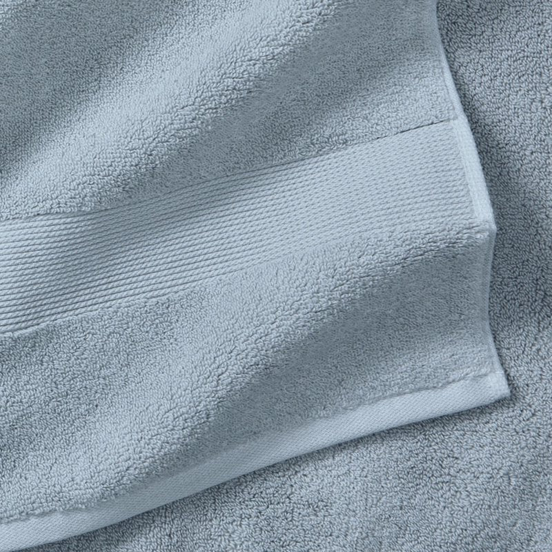 Better Homes & Gardens Soft Cotton Bath Towel Set - Blue Water, 4 Pieces