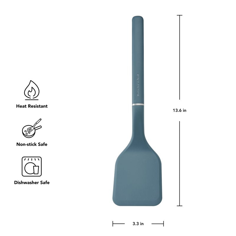 3-Piece Cooking Utensils Set - Ergonomic Handles, Agave