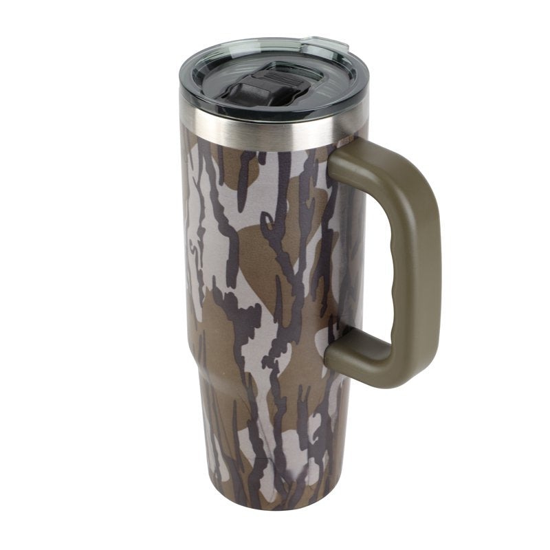 30oz Insulated Travel Tumbler with Handle - Bottomland Camo