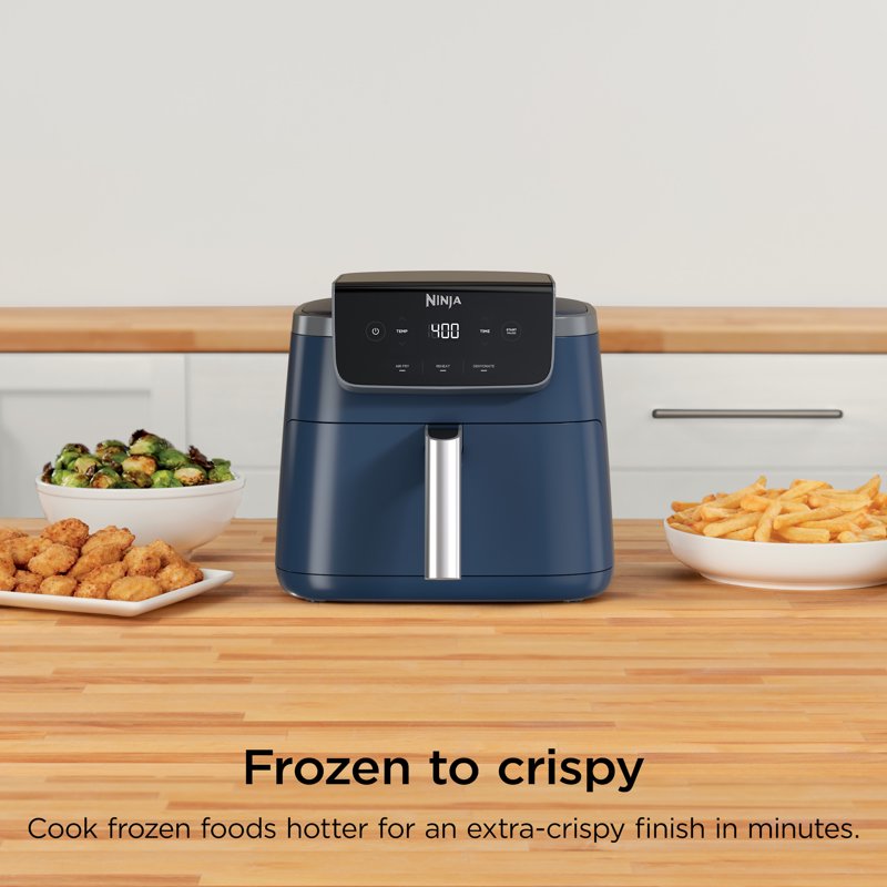 Ninja Air Fryer Pro XL 5-Qt - 3-in-1 Air Crisp Technology, Navy