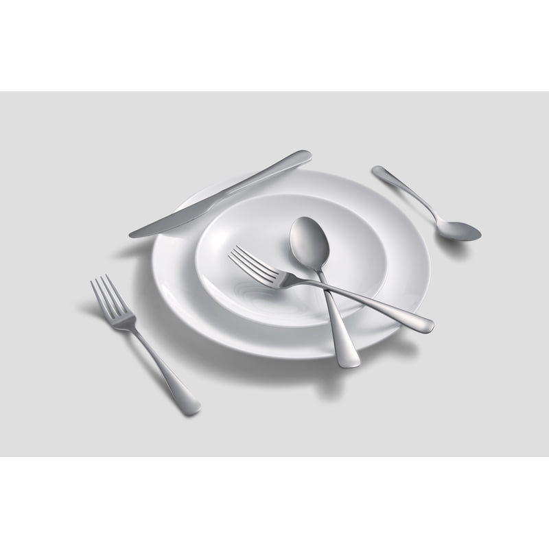 Cambridge Pepino Mirror Teaspoons - 4 Pack, Stainless Steel