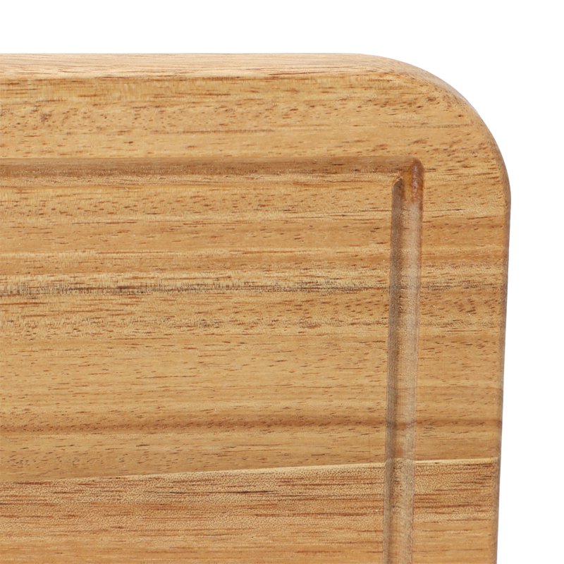 Acacia Wood Cutting Board - 14 x 8.5 Inch Light Brown