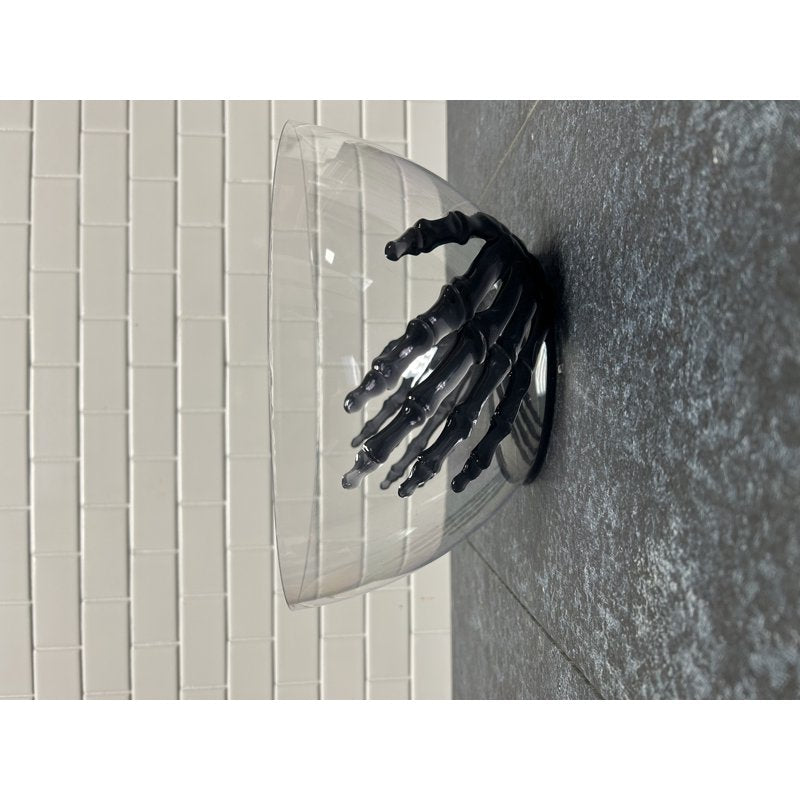 Skeleton Hands Candy Bowl - Spooky Halloween Trick-or-Treat Decor, 5L BPA-Free Plastic