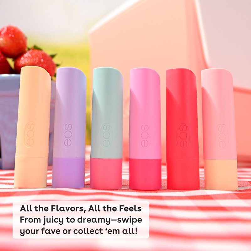 Natural Shea Butter Lip Balm Set - Guava Berry Punch & Pink Lemonade - 2 Pack