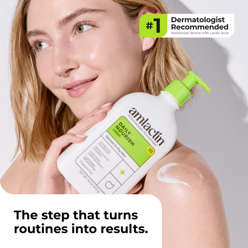 Daily Nourish Body Lotion with 12% Lactic Acid - Hydrating & Exfoliating
