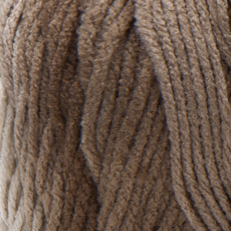 (2 Pack) Red Heart Ombre Yarn in Cocoa - Gradient Acrylic Crafting Yarn