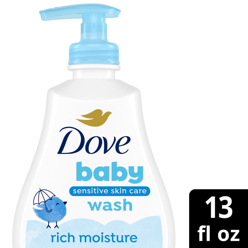 Baby Dove Sensitive Skin Care Baby Wash - Tear-Free & Hypoallergenic