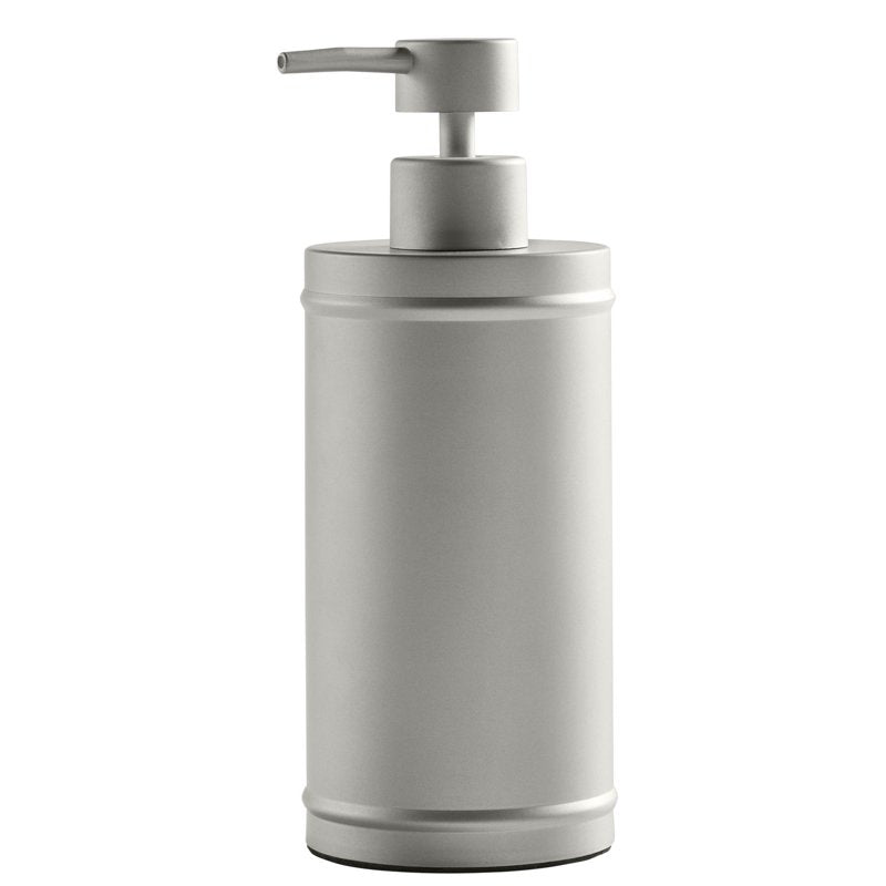 3 Pack Metal Soap Dispenser Pumps for Bathroom & Kitchen - Satin Nickel Finish