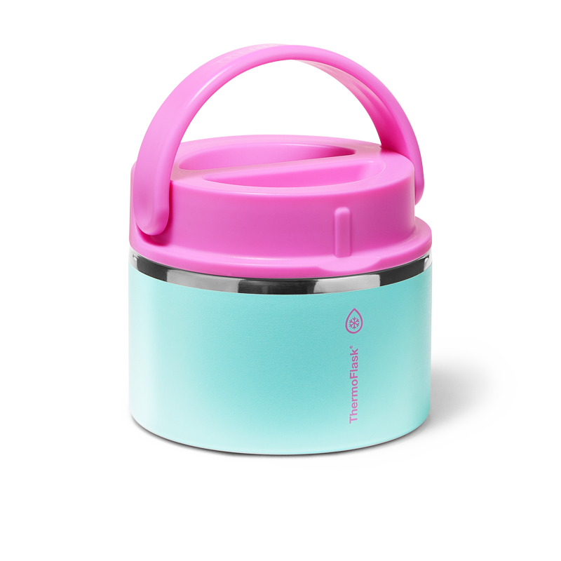 12 oz Insulated Food Jar - Double Wall, Tropical Sunset