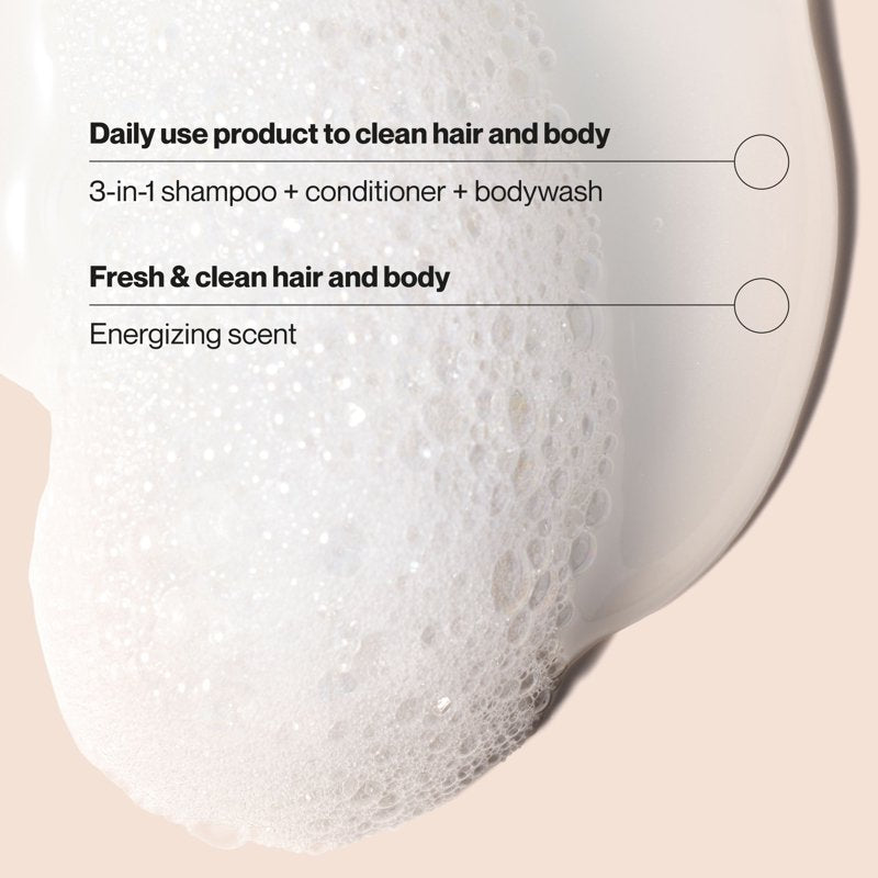 Citrus Rush 3-in-1 Shampoo, Conditioner & Body Wash - 12.6 oz