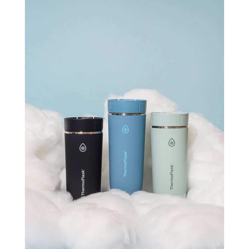 Insulated Stainless Steel Coffee Travel Mug - 16 oz, Sage Green