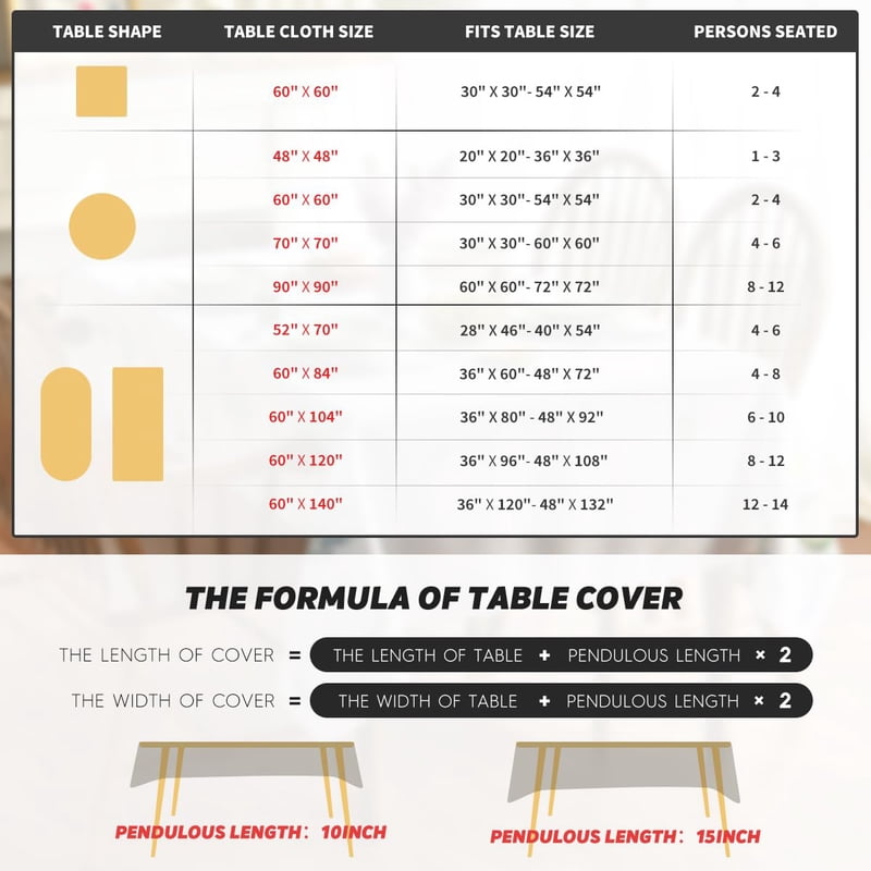 Halloween Tablecloth 60x84 Inch - Festive Washable Fiesta Decor, MultiA Variation