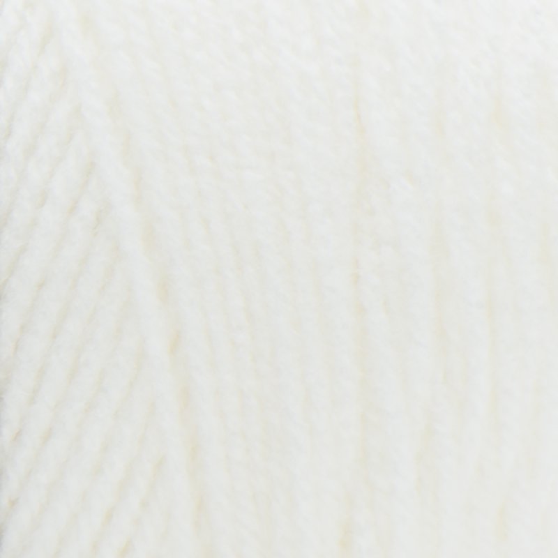 Red Heart Super Saver Acrylic Yarn - Soft White, 4 Medium Weight, 7oz