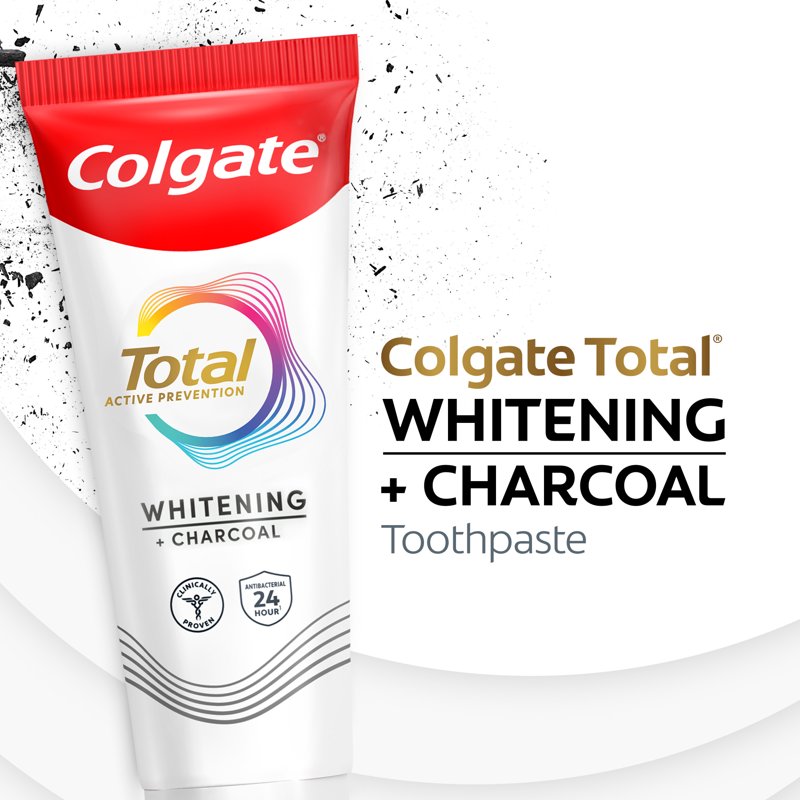 Whitening Charcoal Toothpaste with Stannous Fluoride - Mint