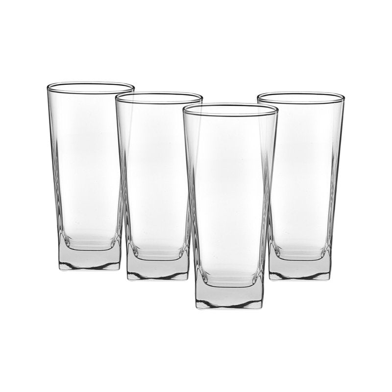 Hollis Beverage Glass Set - 14.4 oz, 8-Piece, 4 Pack