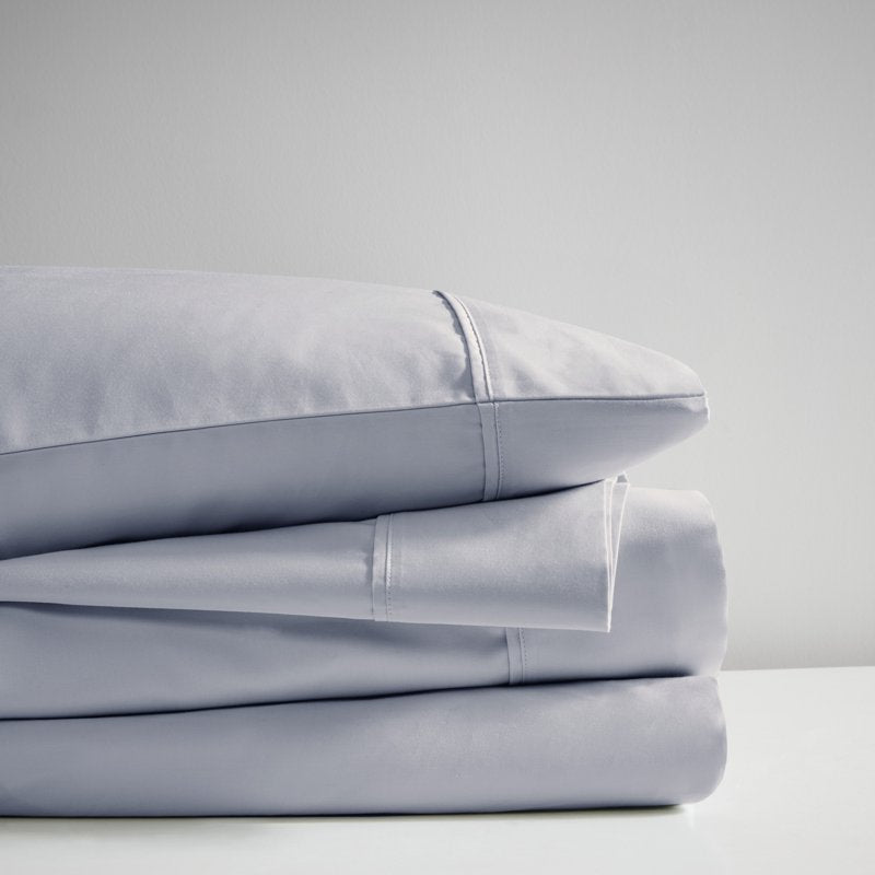 Cooling Cotton Blend Sheet Set - California King Blue, 600 Thread Count